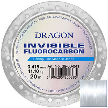 Фото Dragon Invisible Fluorocarbon (0.205mm 20m 3.05kg)