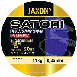 Фото Jaxon Satori Fluorocarbon Premium (0.4mm 20m 21kg) ZJ-SAGP040F