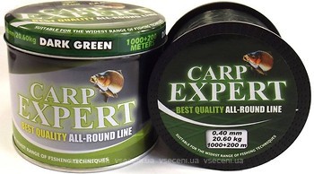 Фото Carp Expert Dark Green (0.4mm 1200m 20.6kg) 30104-840