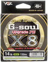 Фото YGK G-Soul X8 Upgrade (0.185mm 150m 11.4kg)