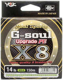 Фото YGK G-Soul X8 Upgrade (0.185mm 150m 11.4kg)