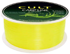 Фото Climax Cult Carp Line Z-Sport Fluo-Yellow (0.25mm 1200m 5.8kg)