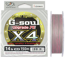 Фото YGK G-Soul X4 Upgrade Multicolor (0.185mm 200m 9.07kg)