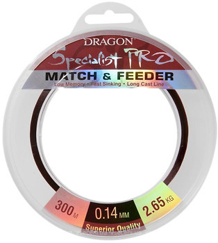 Фото Dragon Specialist Pro Match & Feeder (0.35mm 300m 13.9kg) 31-09-035