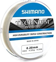 Фото Shimano Technium Invisitec (0.3mm 300m 9kg) TECINV30030