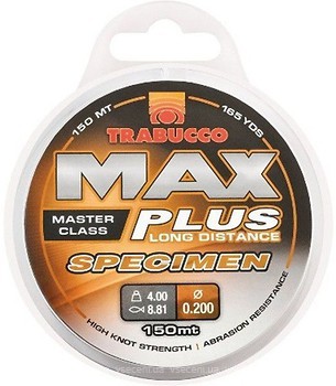 Фото Trabucco Max Plus Line Specimen (0.2mm 150m 4kg) 057-06-200