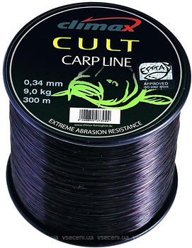 Фото Climax Cult Carp Line Black (0.25mm 1900m 5kg)