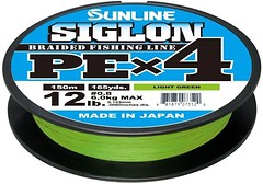 Фото Sunline Siglon PE x4 Light Green (0.171mm 150m 7.7kg) 16580906