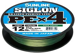 Фото Sunline Siglon PE x4 Dark Green (0.094mm 150m 2.1kg) 107936