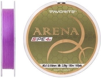 Фото Favorite Arena PE 4x Purple (0.104mm 150m 3.5kg)