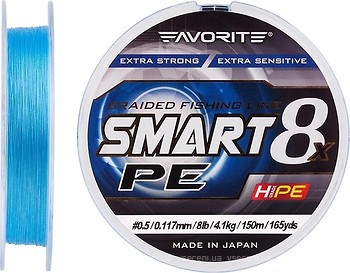 Фото Favorite Smart PE 8x Sky Blue (0.117mm 150m 4.1kg)