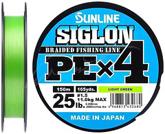 Фото Sunline Siglon PE x4 Light Green (0.209mm 150m 11kg)