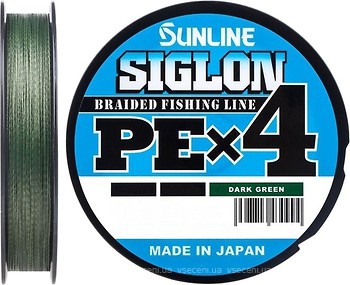 Фото Sunline Siglon PE x4 Dark Green (0.187mm 150m 9.2kg)