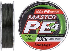Фото Select Tackles Master PE (dark green) (0.27mm 100m 33kg)