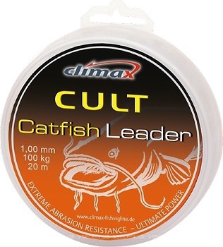 Фото Climax Cult Catfish Leader Yellow (1.3mm 20m 135kg)