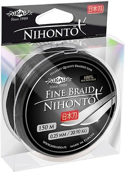 Фото Mikado Nihonto Fine Braid Fluo (0.08mm 150m 4.95kg) Z19B-008