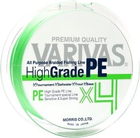 Фото Varivas High Grade PE X4 Flash Green (0.165mm 150m 8.1kg)