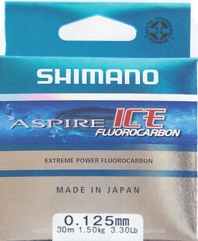 Фото Shimano Aspire Fluorocarbon Ice (0.145mm 30m 1.8kg)