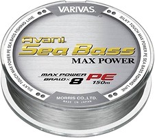 Фото Varivas Avani Sea Bass Max Power X8 (0.185mm 150m 9.5kg)