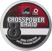 Фото Dam Crosspower 8-Braid Dark Green (0.1mm 300m 5.4kg)