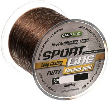 Фото Carp Pro Sport Line Flecked Gold (0.31mm 1000m 7kg) CP2310-0310
