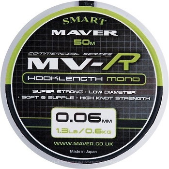 Фото Maver MV-R Hooklength Mono (0.09mm 50m 0.8kg)