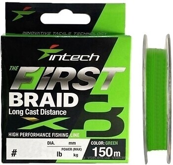 Фото Intech First Braid X8 (0.128mm 150m 5.45kg)