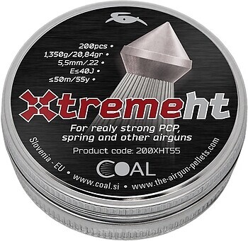 Фото Coal Xtreme HT 5.5 мм, 1.35 г, 200 шт (200XHT55)