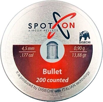 Фото Spoton Bullet 4.5 мм, 0.9 г, 200 шт