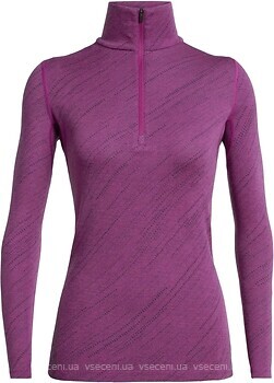 Фото Icebreaker Vertex Long Sleeve Thermal Half Zip Top Snow Storm Women 250 (104718)