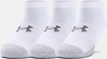 Фото Under Armour Adult HeatGear No Show Socks 3-Pack (1346755-100)