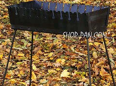 Фото Shop-Pan Мангал чемодан из нержавеющей стали на 10 шампуров