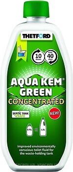 Фото Thetford жидкость для биотуалетов Aqua Kem Green 750 мл (30645CW)