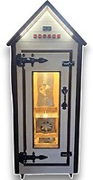 Фото Drev Trest Коптильня Classic 1.0 Plus слив, конвекция, окно, свет внутренний, наружный (C1P011C0VLiLo0)