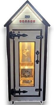 Фото Drev Trest Коптильня Classic 1.0 Plus слив, конвекция, окно, свет внутренний, наружный (C1P011C0VLiLo0)