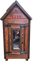 Фото Drev Trest Коптильня Mini 1.0 Plus слив, конвекция, окно, свет внутренний, наружный (M1P021C0VLiLo0)