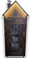 Фото Drev Trest Коптильня Classic 1.0 базовая, конвекция, фланец, окно, свет наружный (C1B000CFV0Lo0)