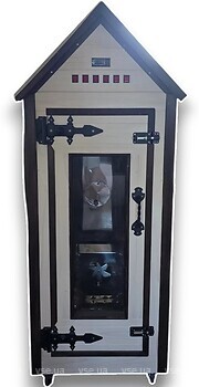 Фото Drev Trest Коптильня Classic 1.0 базовая, фланец, окно (C1B0000FV000)