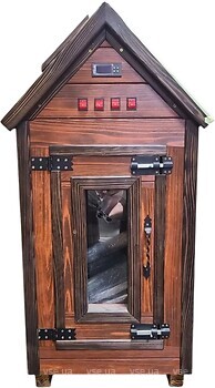 Фото Drev Trest Коптильня Mini 1.0 Plus слив, конвекция, окно (M1P021C0V000)