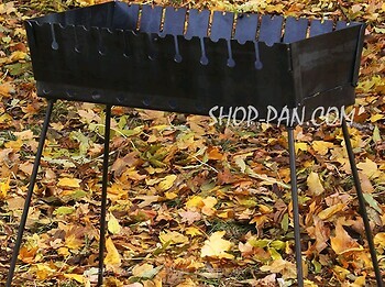 Фото Shop-Pan Мангал чемодан из нержавеющей стали на 10 шампуров