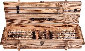 Фото Gorillas BBQ Набор шампуров Рыцарь в деревянной коробке