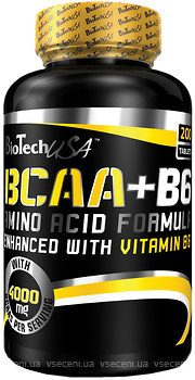 Фото BioTechUSA BCAA + B6 200 таблеток