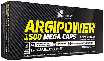 Фото Olimp Argi Power 1500 Mega Caps 120 капсул
