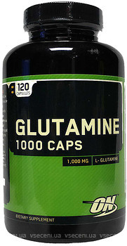 Фото Optimum Nutrition Glutamine 1000 120 капсул