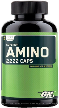 Фото Optimum Nutrition Superior Amino 2222 150 капсул