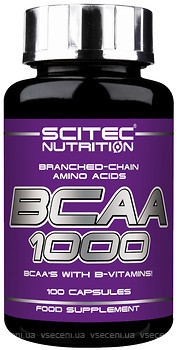 Фото Scitec Nutrition BCAA 1000 100 капсул