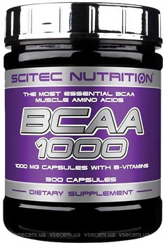 Фото Scitec Nutrition BCAA 1000 300 капсул