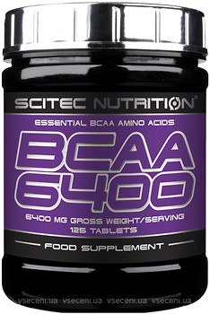 Фото Scitec Nutrition BCAA 6400 125 таблеток