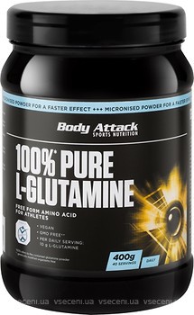 Фото Body Attack 100% Pure L-Glutamine 400 г