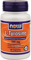 Фото Now Foods L-Tyrosine 500 mg 60 капсул
